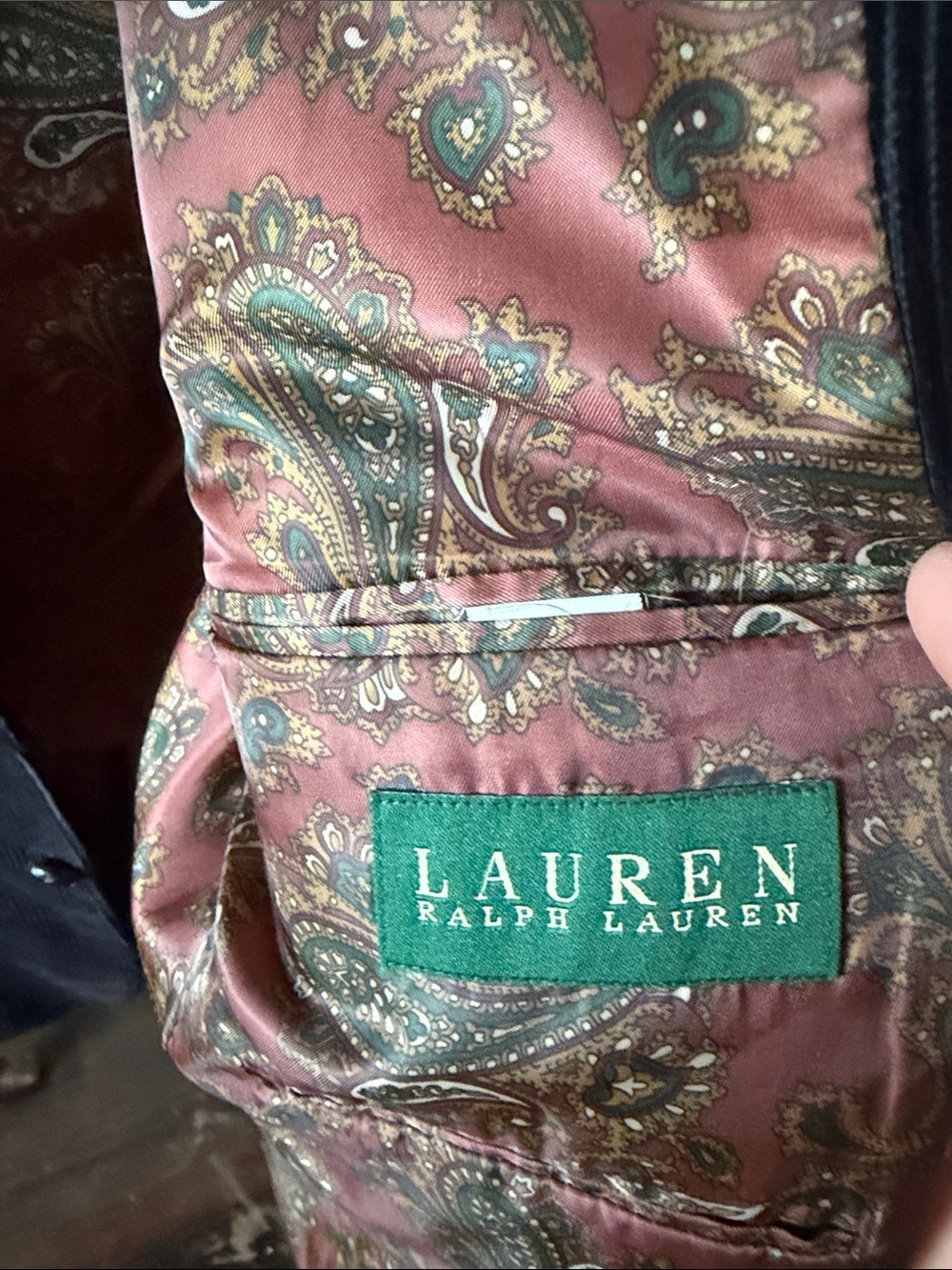 Lauren Ralph Lauren Corduroy Sport Coat Mens 40L - Picture 2 of 4